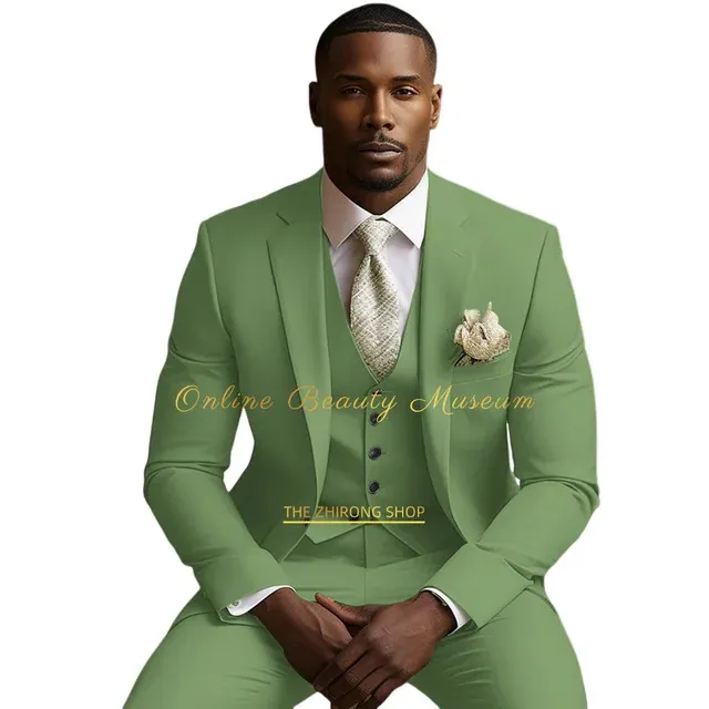 Tailored Mens Green Emerald Green Suit Mens For Formal Tailored Mens Green Emerald Green Suit Mens For Formal