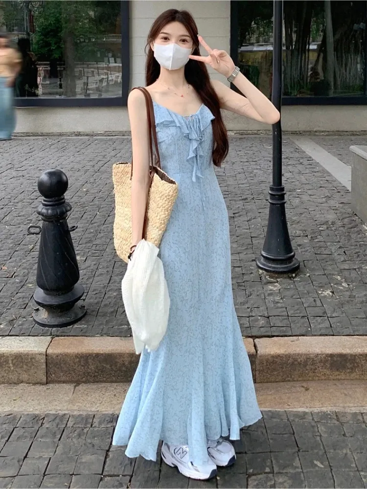 Lace Slim Fit Tie-Dye Effect Dress Lace Slim Fit Tie-Dye Effect Dress