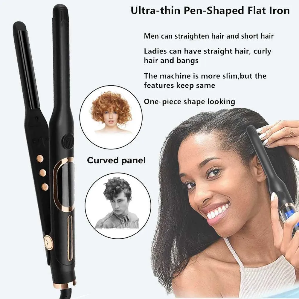 Professional U-Shaped Curling Iron for Short Hair & Beard  display picture 3