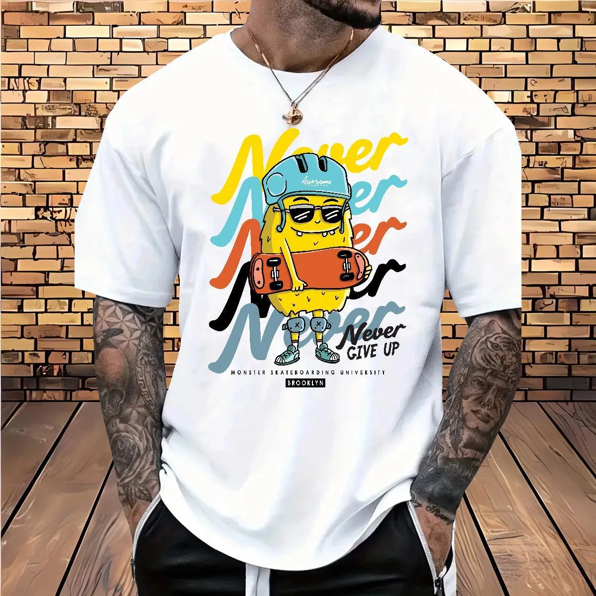 Premium Cotton Floral Print Tee: Breathable, Customizable