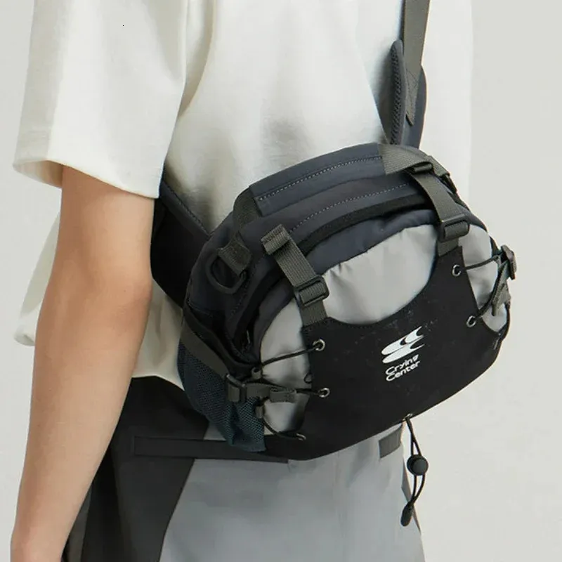 バッグ y2k archive grunge boston bag Vintage Y2k Crossbody Bag: Punk Grunge Style - Outdoor Fanny