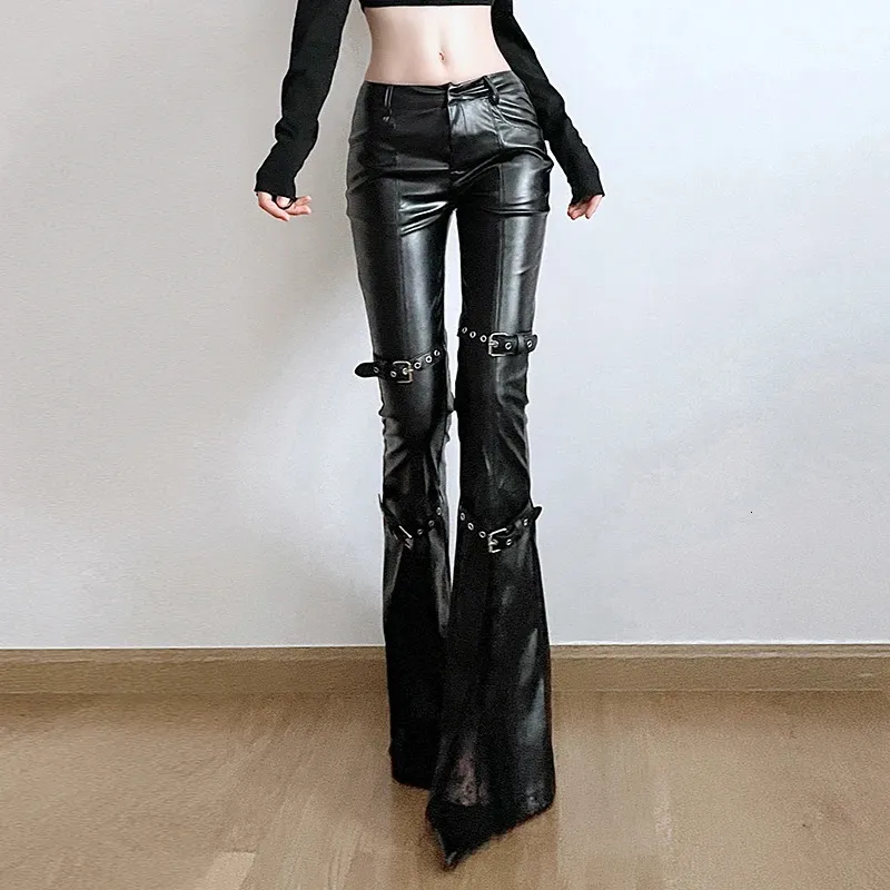 パンツ Y2K ARCHIVE BOOTS CUT leather pants BK M il_1080xN.4682875274_sg2h.jpg