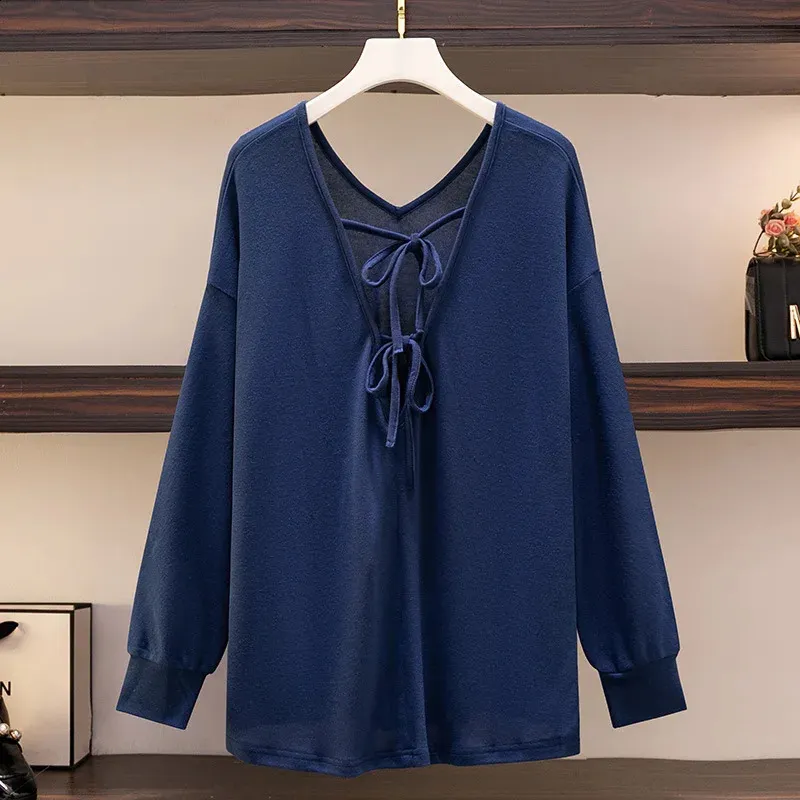 plus size deep v neck tops