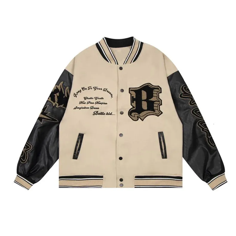Vintage Style Bomber Jacket: Premium Quality Patchwork