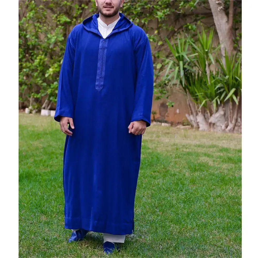 Muslim Mens Casual Jubba Thobe Abaya Thobe For Autumn And Winter Islamic Pakistan Arab Leisure Wear From Zorastore 26.89 DHgate.Com