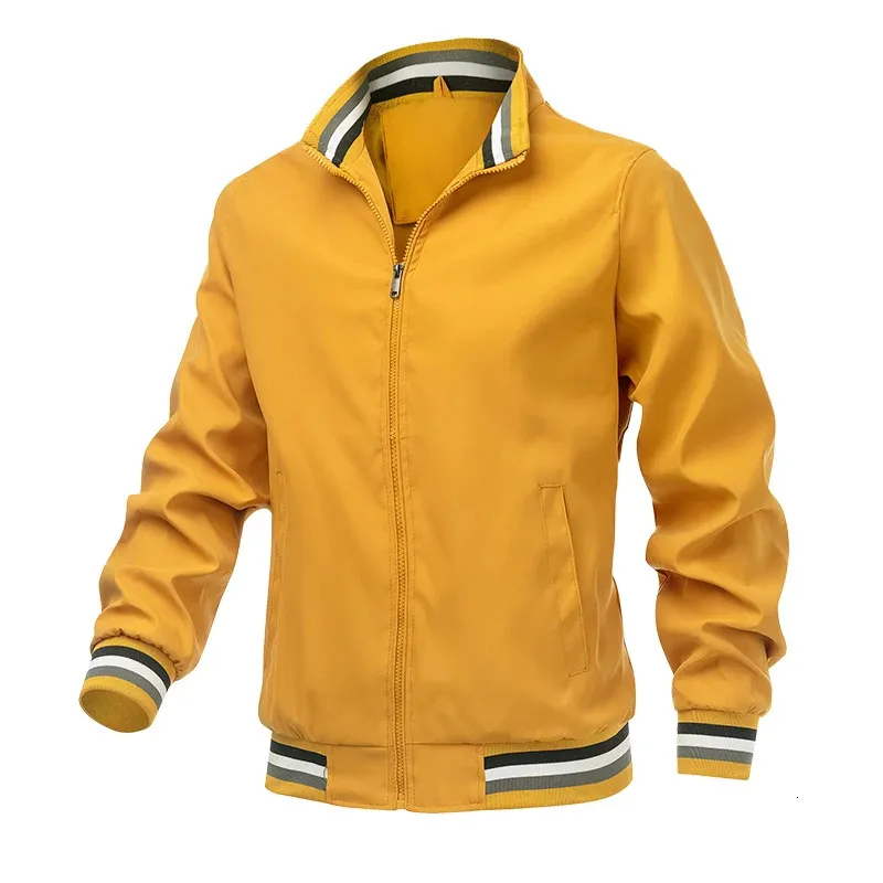 Mens yellow sports jacket sale