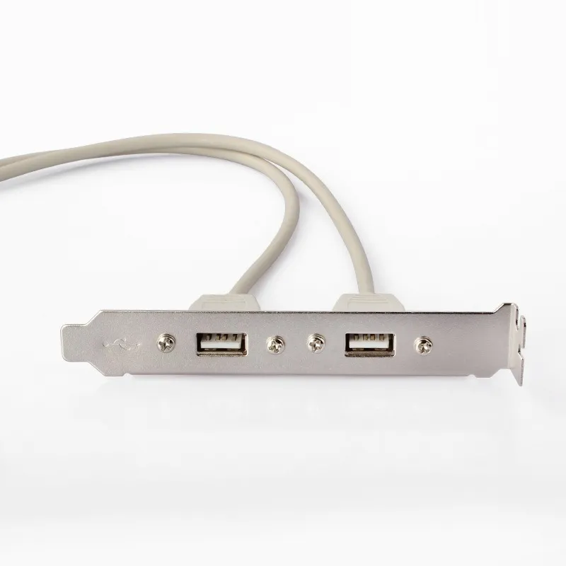 DHgate.com:USB Extension Cable: 2-Port USB 2.0 Rear Chassis Panel Plug ...