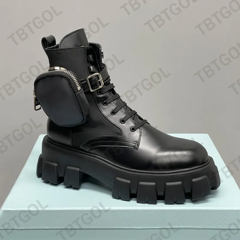 Prada ankle pouch boots hotsell