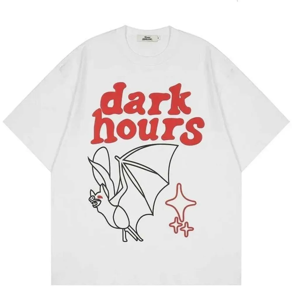 Oversized Graphic Tee: Y2K Gothic Skeleton Print, Loose Fit. Shop