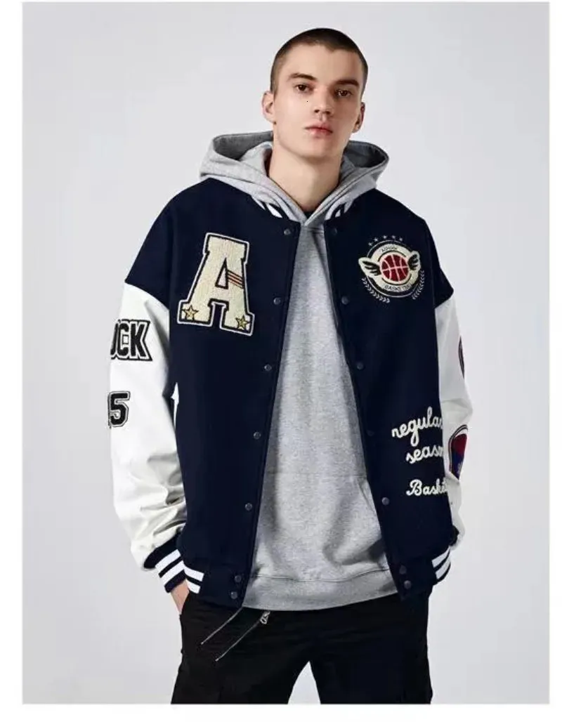 ジャケット・アウター vintage varsity jacket L Vintage 90s Japan Varsity Jacket Vintage High School Fashion