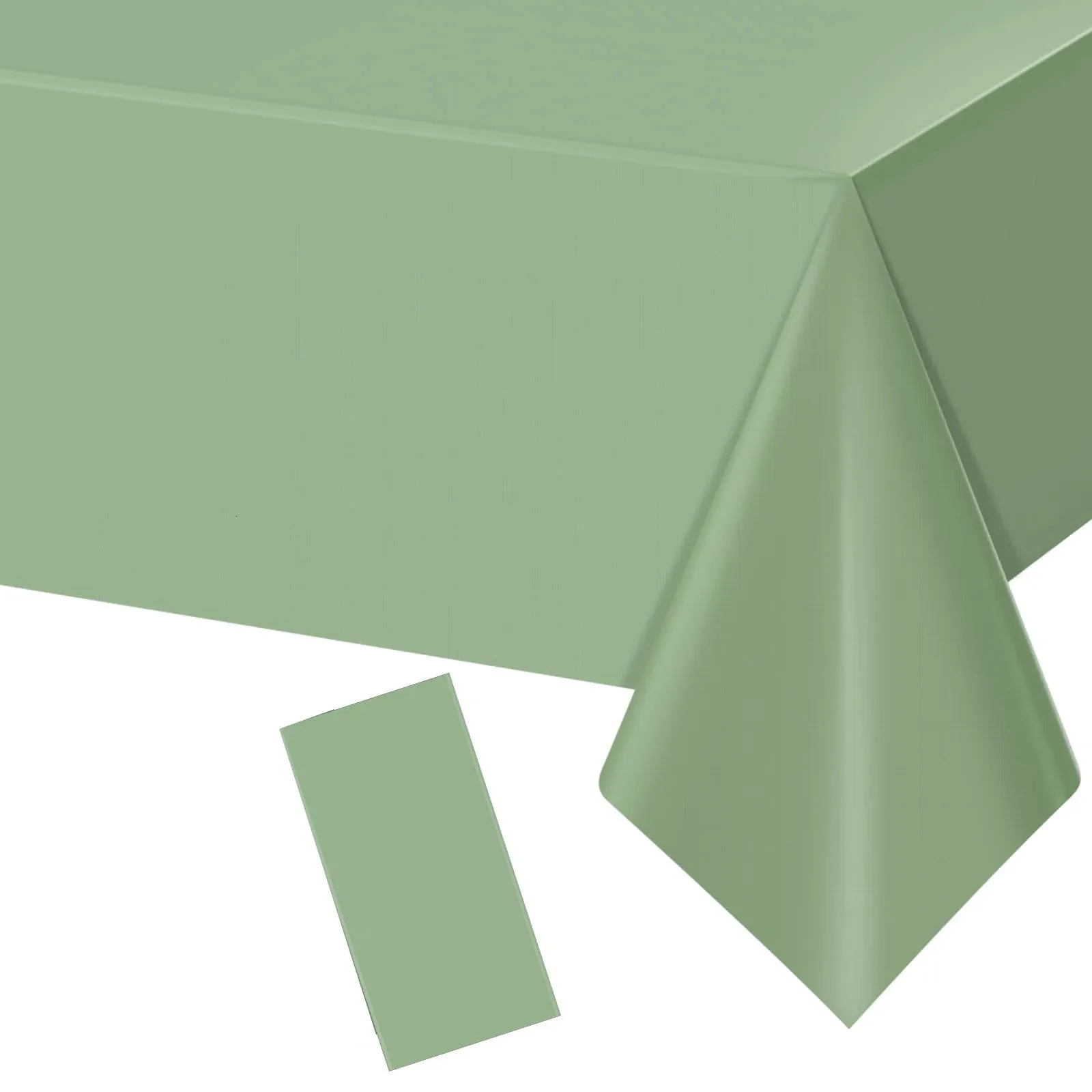 Rechtecktischabdeckung Salbei Grüne... Von 11,32 €
