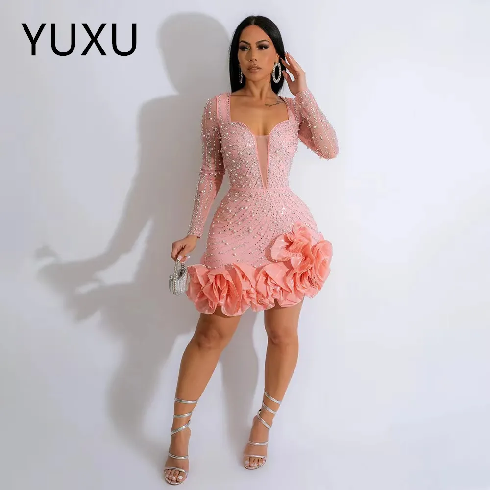 Sexy Lace Cutaway Collar Slim Bodycon Dress Sexy Lace Cutaway Collar Slim Bodycon Dress