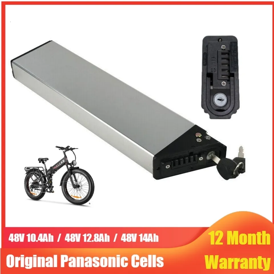 Wallke X3 X2 Pro 48V Foldable ebike electric bike 10.4Ah 12.8Ah Green Compatible with GORTAT HRTC G100 and YX26 Foldables DCH 015