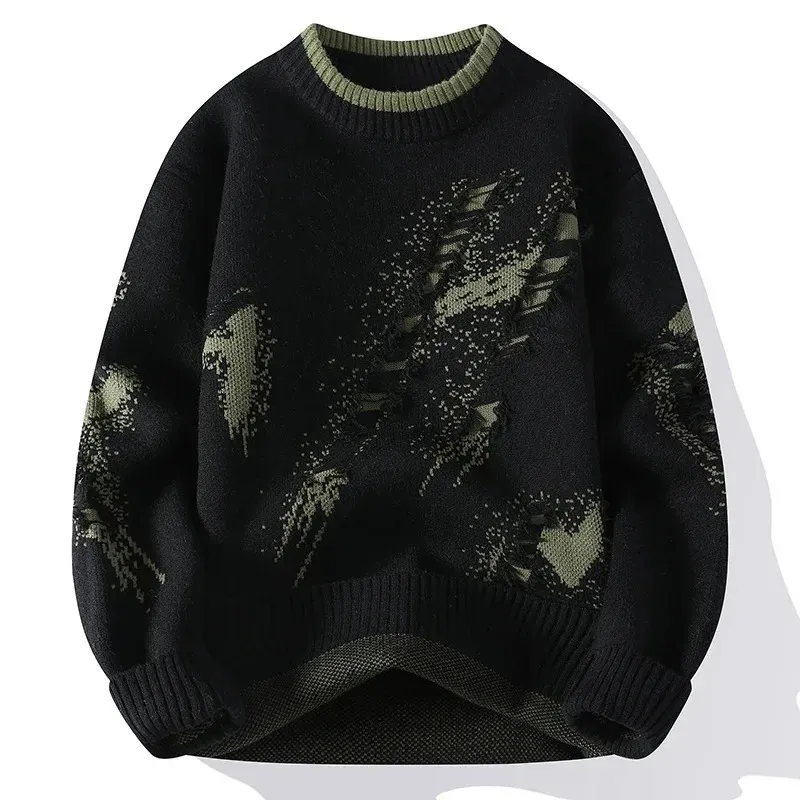 Trendy Ripped Knit Sweater - Autumn Fashion Pullover, Plus Size ...