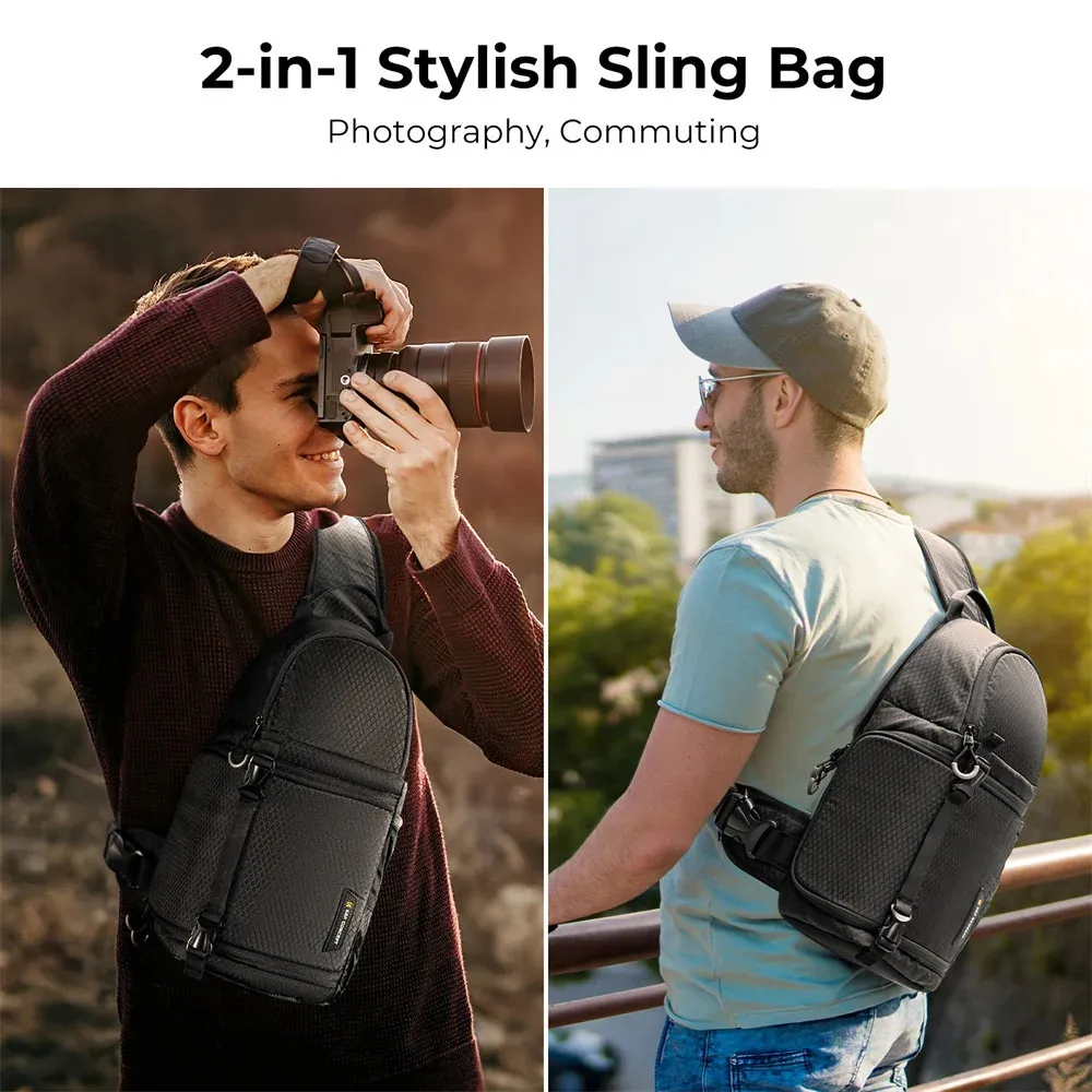 Compact 10L Waterproof Camera Backpack: DSLR/SLR Sling Bag, Photography  Rucksack Shop Now!