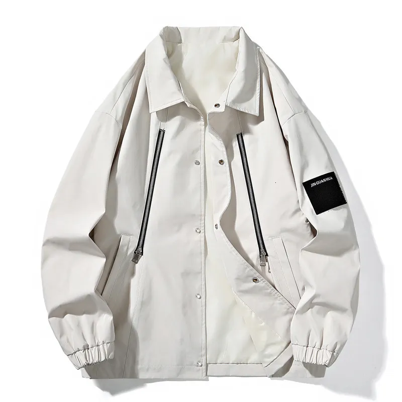 Mens Slim Fit Casual Jacket Korean Style, Spring Autumn