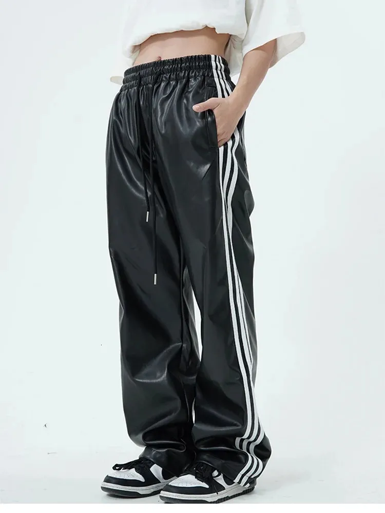 S lace up loose pants sweat ブラック THEREDTHREAD/ザレッドスレッド】S lace up loose pants sweat