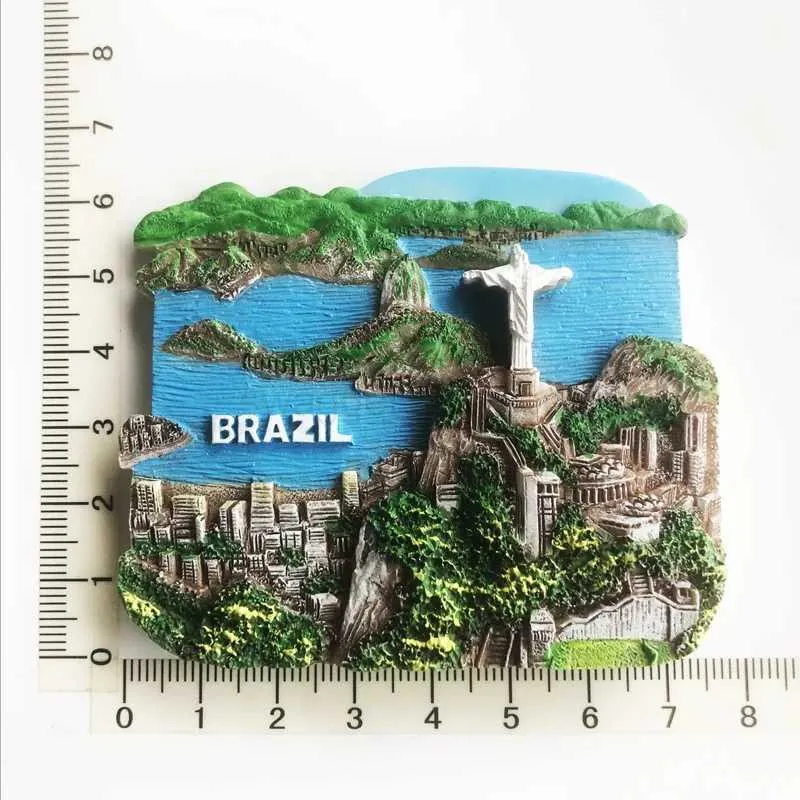 Panamá 3D Flip Flop Imán De Resina, Recuerdo De Viaje, Hecho A