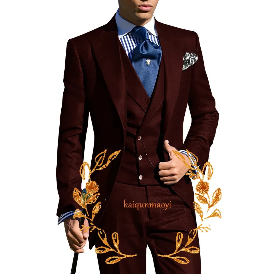 Mens wedding dress 3-piece set long jacket pants vest acetate business formal rehearsal dinner from Dhgate Men's Suits & Blazers - price 223.52 Mens wedding dress 3-piece set long jacket pants vest acetate business formal rehearsal dinner from Dhgate Men's Suits & Blazers - price 223.52