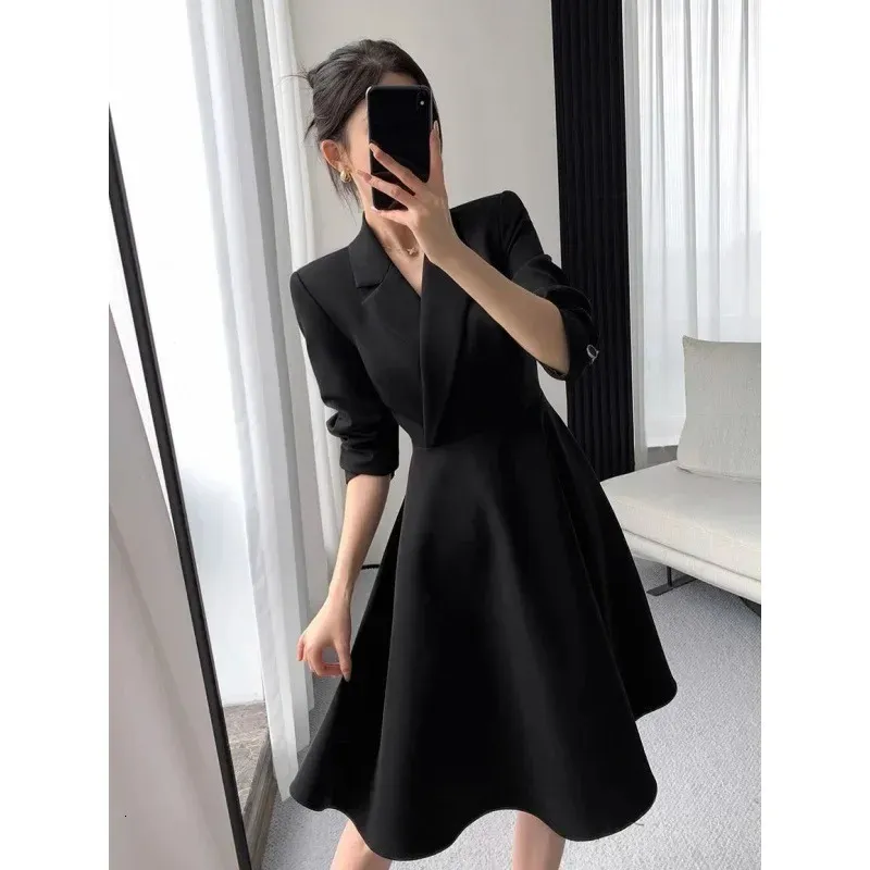 Elegant Black Long Sleeve Dress - Slimming Waist Fit, Perfect for Spring & Professional Wear - Shop Now! from Dhgate Work Dresses - price 60.04 Elegant Black Long Sleeve Dress - Slimming Waist Fit, Perfect for Spring & Professional Wear - Shop Now! from Dhgate Work Dresses - price 60.04