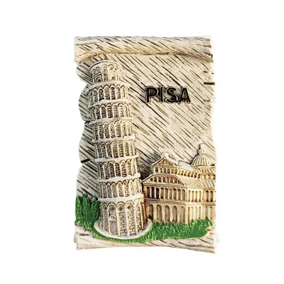 Taormina Italia Imán 3D Para Nevera De Resina, Recuerdo De Viaje