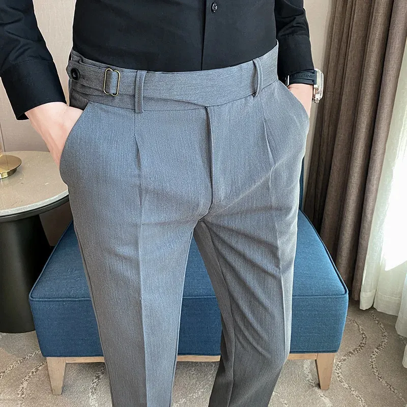 slim fit dress slacks Pull-On Ankle Pant