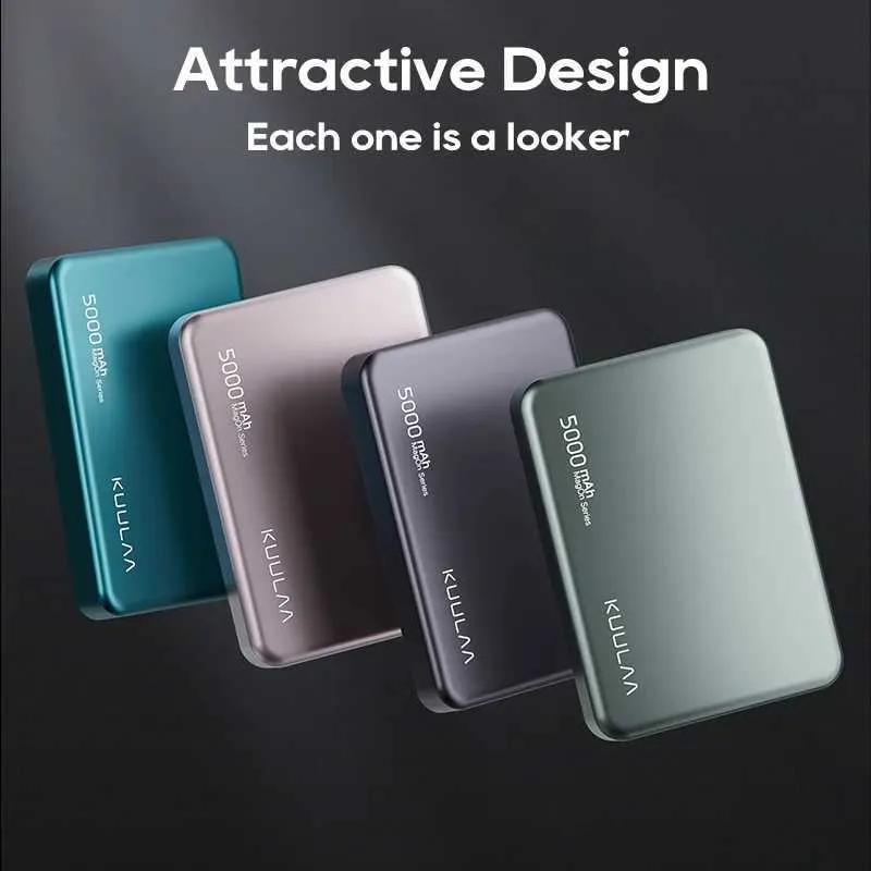 Baseus Magsafe Powerbank, 10000mAh Magnetische Powerbank für iPhone 14/13/12 Serie, Externer