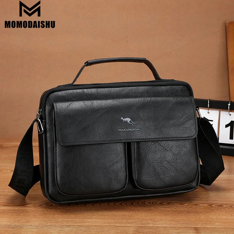 Large Capacity Mens Computer Briefcase - 79-inch Travel Handbag