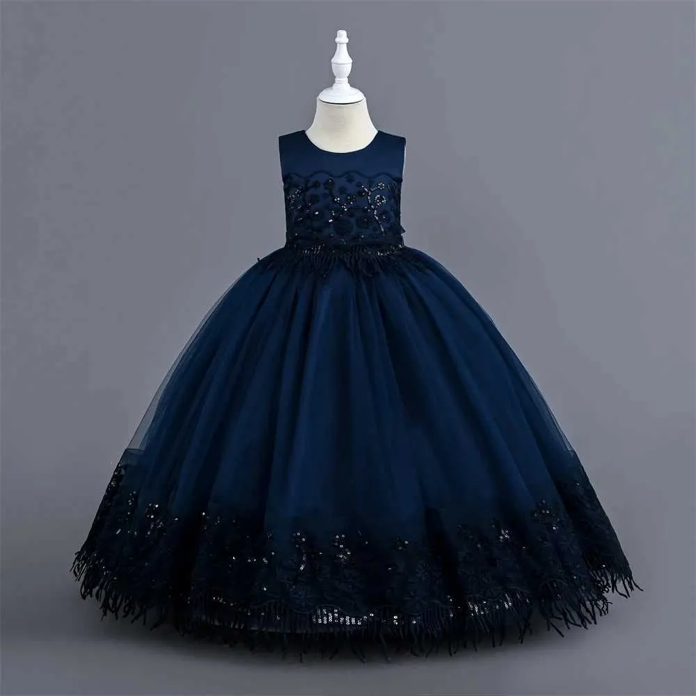 Elegant Long Dresses for 8 Year Olds - High Neck Wedding & Special Occasion  Gowns, Shop Now! from Dhgate Christening dresses - price 17.3