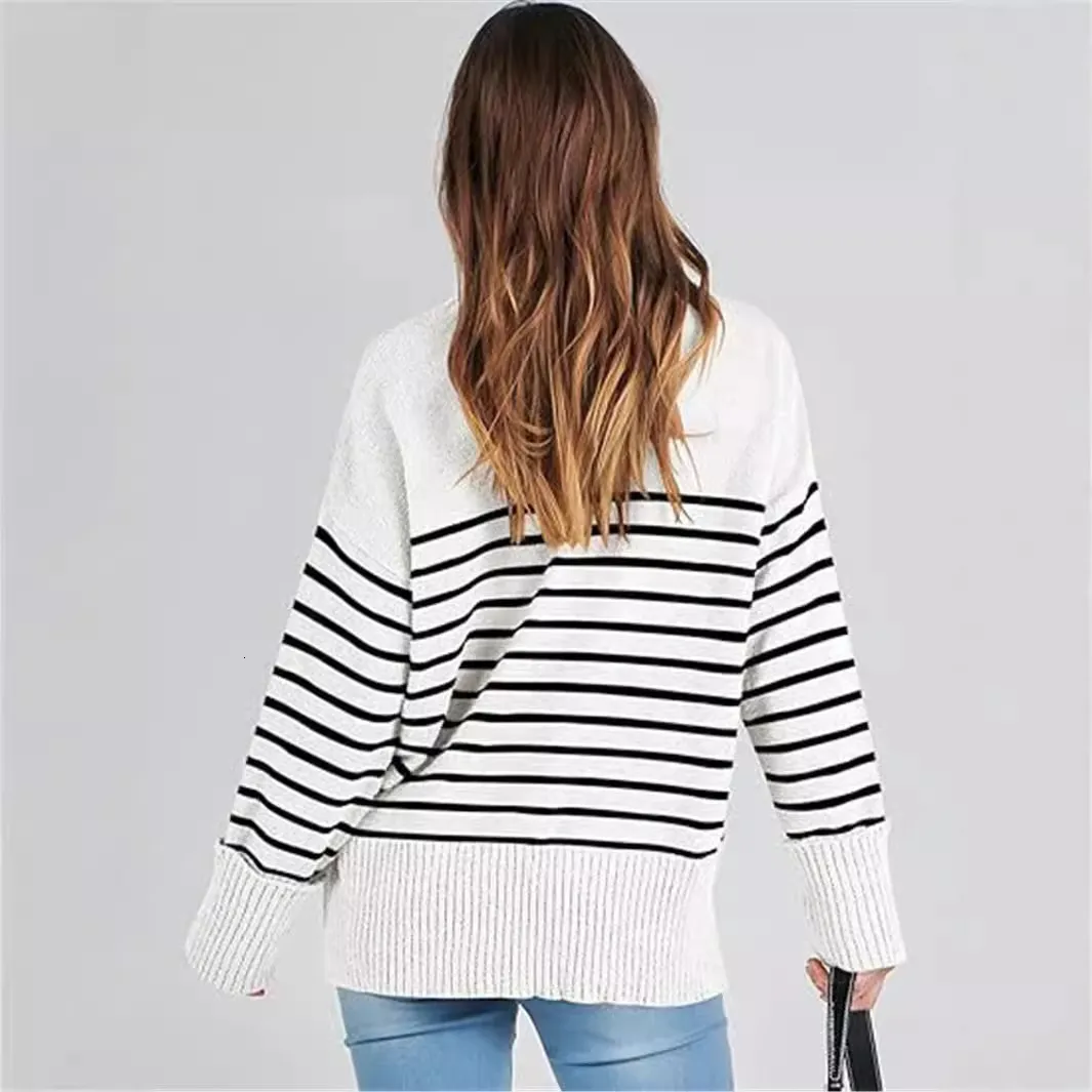 Maglia Elegante Donna Maglione Da Donna Oversize, A Maniche Lunghe, Girocollo, Tinta Unita, Senza Cappuccio, Alla Moda, Elegante, A Maniche Lunghe, Caffè, L Felpa Donna Senza Cappuccio