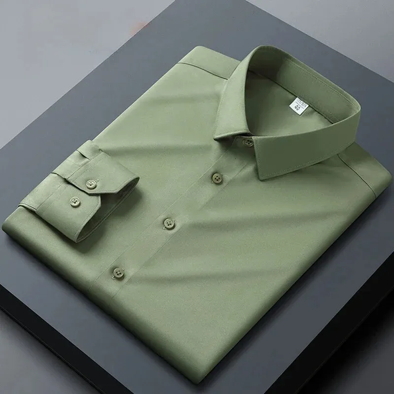 White Non-Iron Pleated Wear-Resistant Men's Long Sleeve Shirt Slim Fit for  Business and Work from Dhgate Men's Casual Shirts - price 36.27