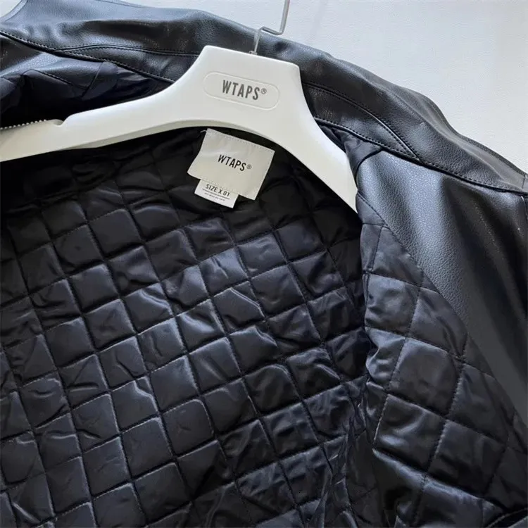 WTAPS Bone Leather Flight Jacket Japanese Vintage Heavyweight