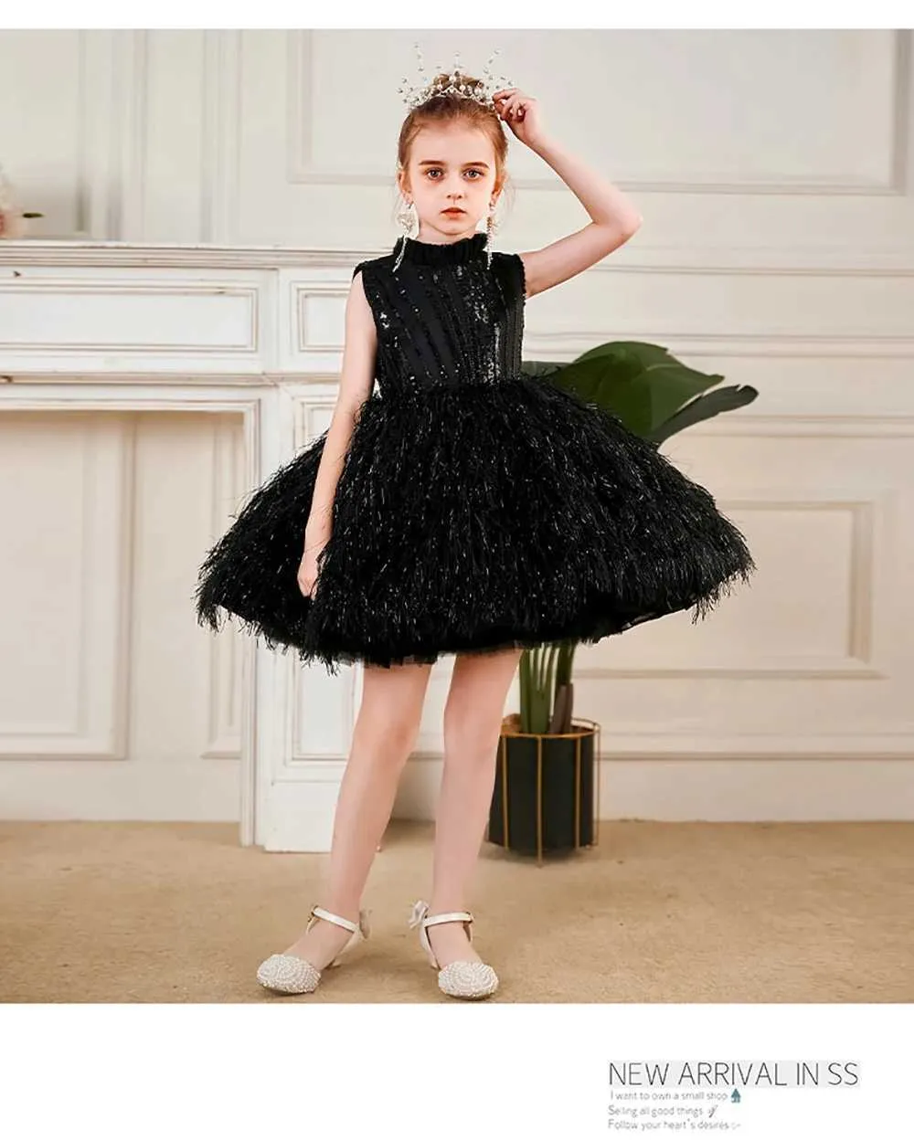 Baby Girls Black Formal Party Gown Toddler Sequin Tutu Knee-Length Evening Dress from Dhgate Christening dresses - price 86.23 Baby Girls Black Formal Party Gown Toddler Sequin Tutu Knee-Length Evening Dress from Dhgate Christening dresses - price 86.23