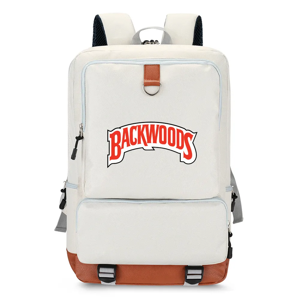 Large Capacity Backpack Color Print Travel Bag Computer Bag Backwoods Peripheral Backpack