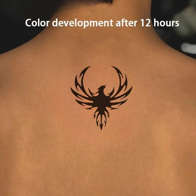 Tatuajes temporales Fénix - Alta Calidad - Envío Rápido