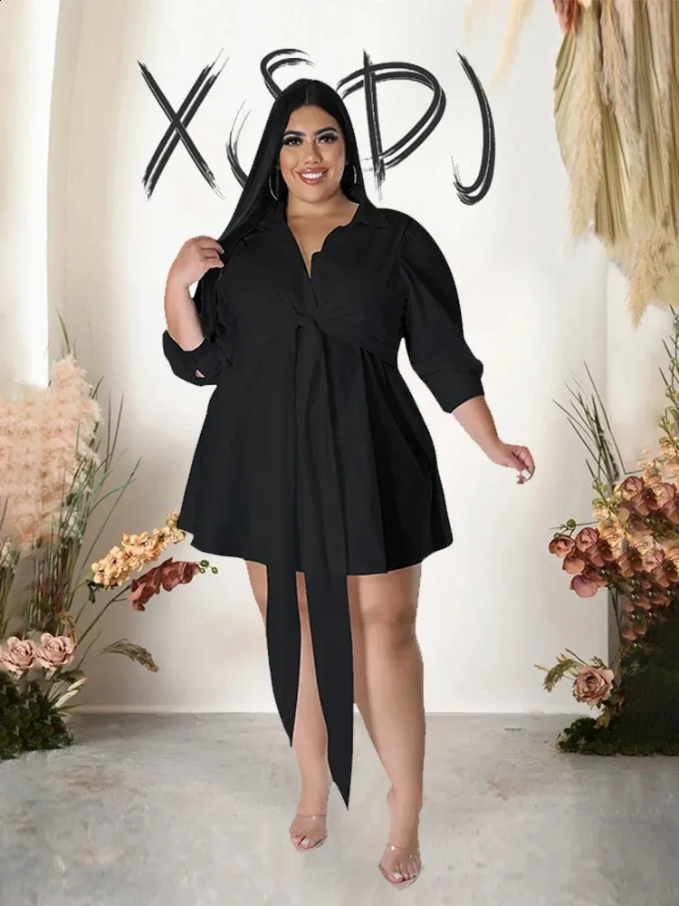 party dresses for curvy ladies Evening Dresses for Women Velvet Elegant Double V Neck Plus Size main image 0