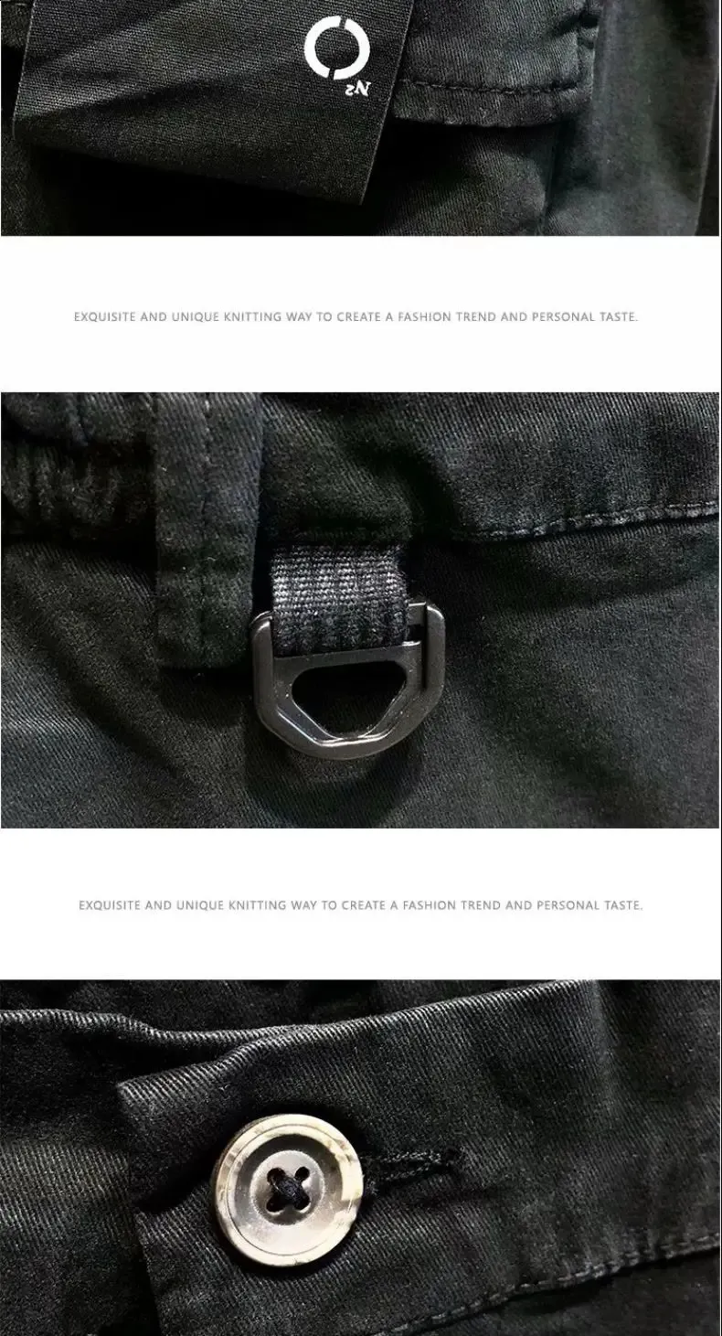 Mens Classic Straight Leg Elasticated Waist Cargo Trousers With Multiple Pockets, Fashionable Stickers, Button Zipper, And Street Casual Style From Domainstore, $29.93 | DHgate.Com Mens Classic Straight Leg Elasticated Waist Cargo Trousers With Multiple Pockets, Fashionable Stickers, Button Zipper, And Street Casual Style From Domainstore, $29.93 | DHgate.Com