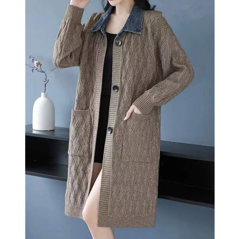 Dames herfst en winter vest verdikte trui grote maat capuchon