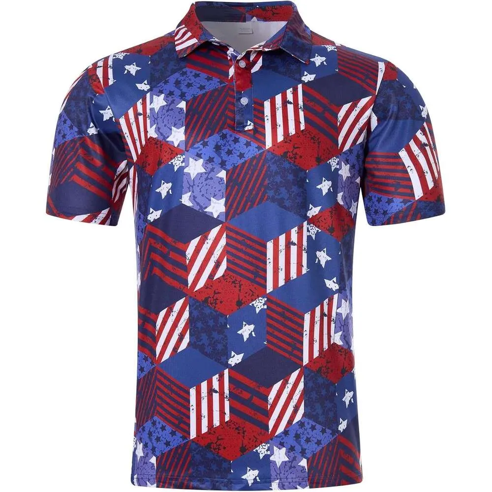 Patriotic golf polos sale