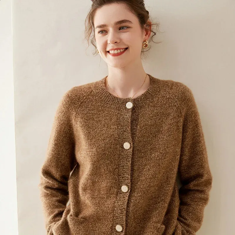 トップス Y's 100% cashmere cardigan Extreme Cashmere - Desert Cashmere Blouson Cardigan