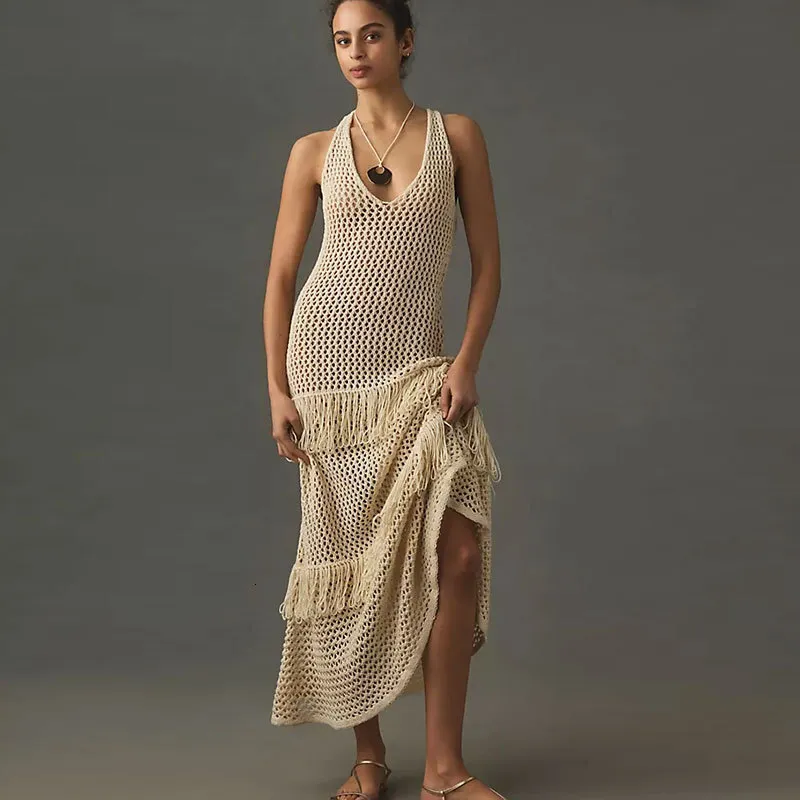 Long Beach Dress With Straps And Tassels Featuring A... From Girl_legend, $33.17 | DHgate.Com Long Beach Dress With Straps And Tassels Featuring A... From Girl_legend, $33.17 | DHgate.Com