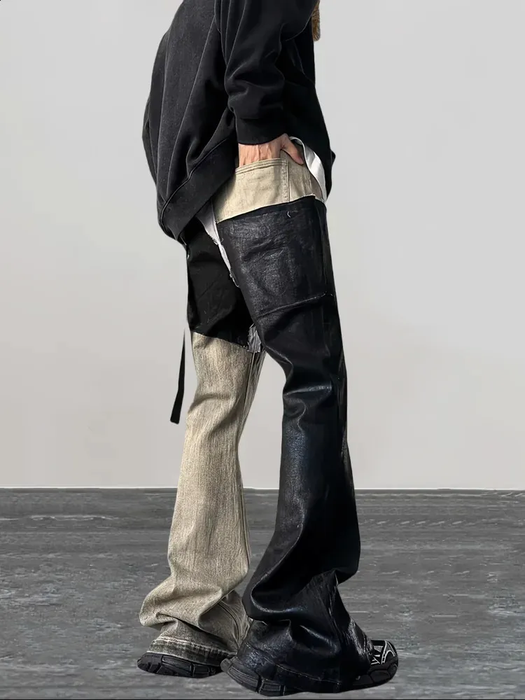 Y2K Fashion Glitter Jeans: 90s Retro Pants, Baggy Ski Style