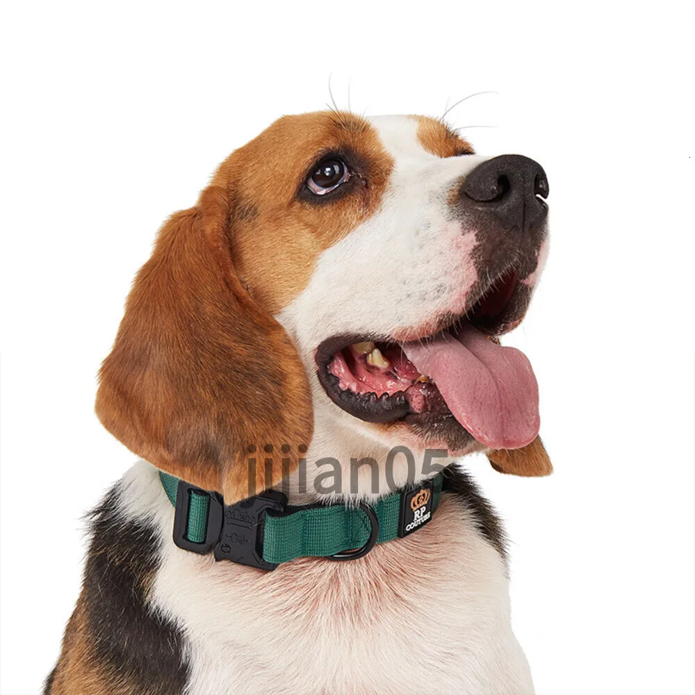 DHgate Indestructible Dog Collar Shockproof Wear Resistant Tactical Collar for Large Dogs Black XQ006 Pet Supplies
