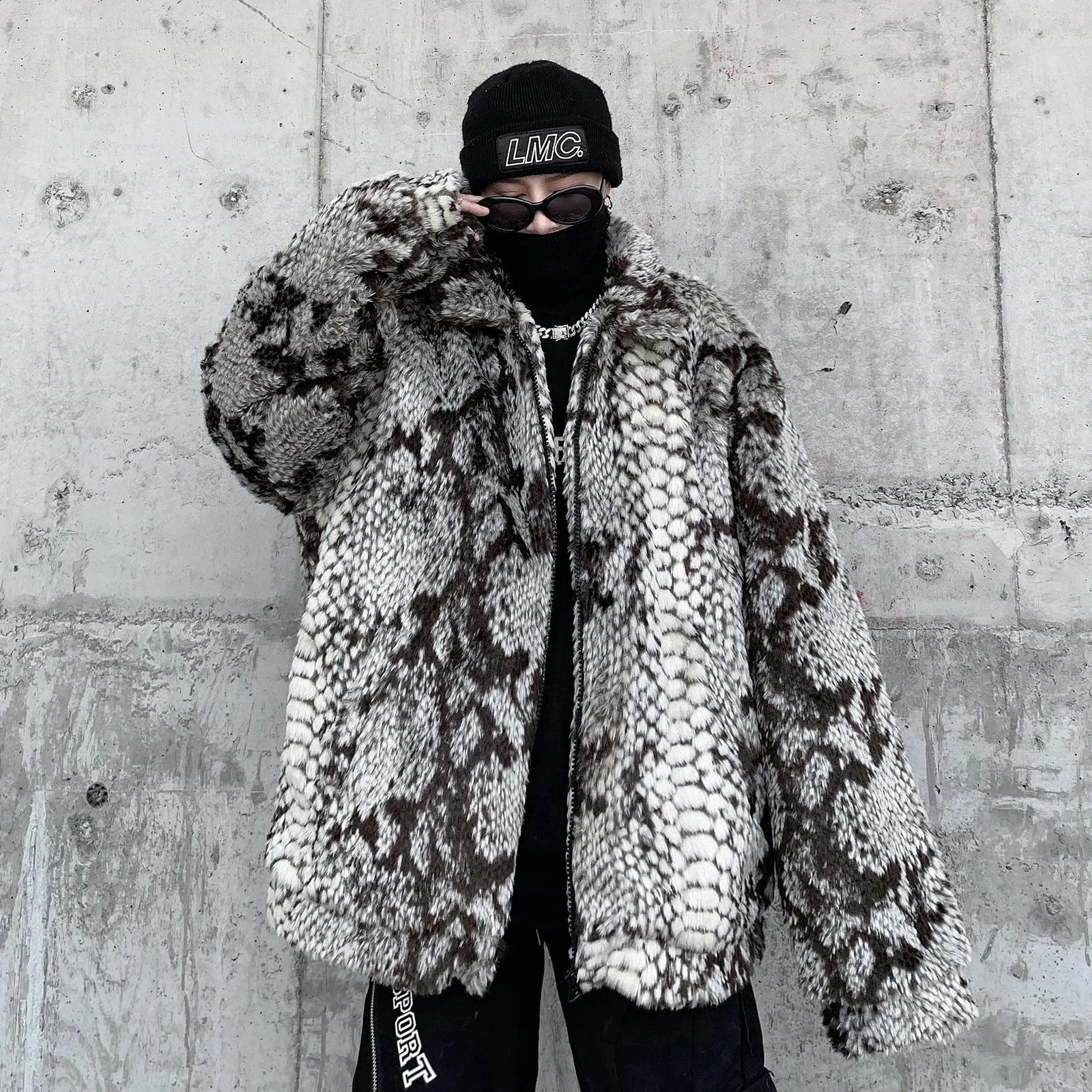ジャケット・アウター Buffalobobs rare fur python jkt ジャケット