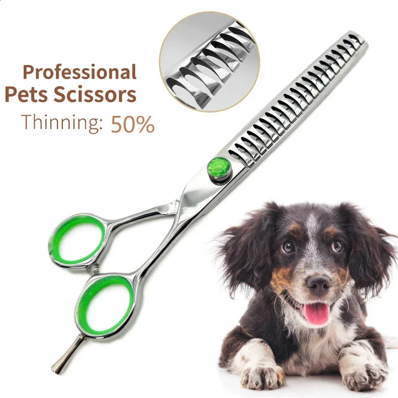 Photo inspiration: 7Inch Curved Dog Grooming Scissors Stainless Steel Curved Thinning Photo Inspiration