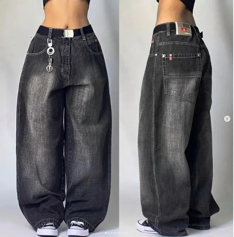 DHgate.com:Baggy Street Fashion Jeans: Y2K Vintage Style
