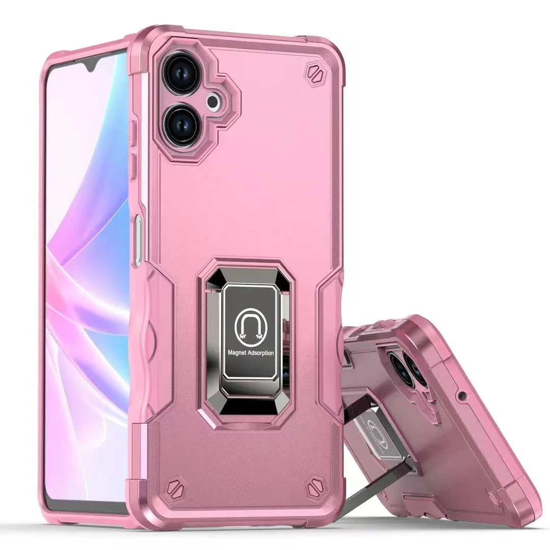 Military Armor Case For Motorola Moto G05 G15 G35 G55 G75 G85 5g Cover For Moto E15 With Ring Stand Holder Coque Fundas I5202231535 S30843851288