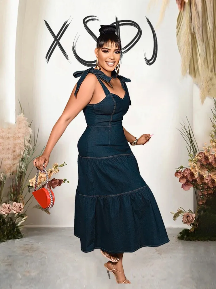 Denim Plus Size Trendy Summer Clothes Denim Summer Wear For Chubby