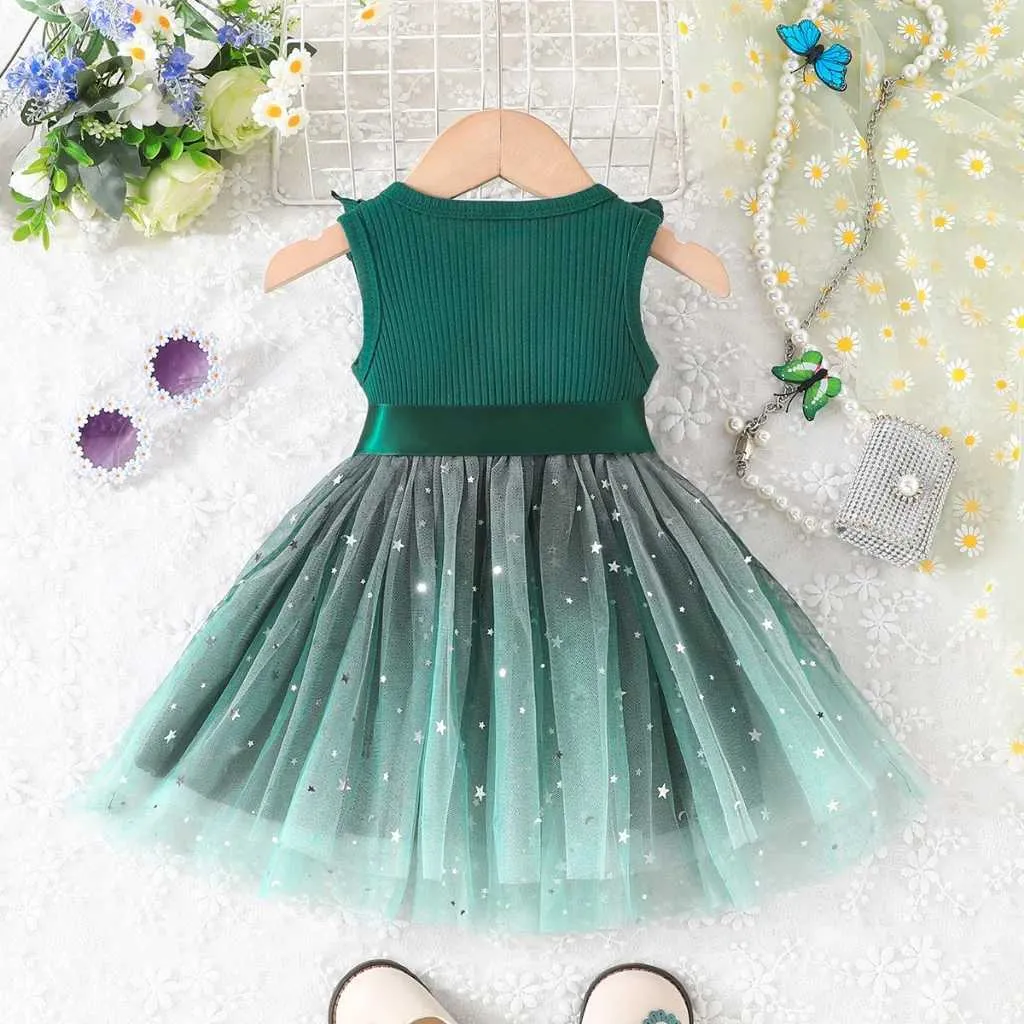 Baby Dress Newborn 6-36 Months Sleeveless Jade Green Cotton Casual Dress  from Dhgate Girl's Dresses - price 23.11
