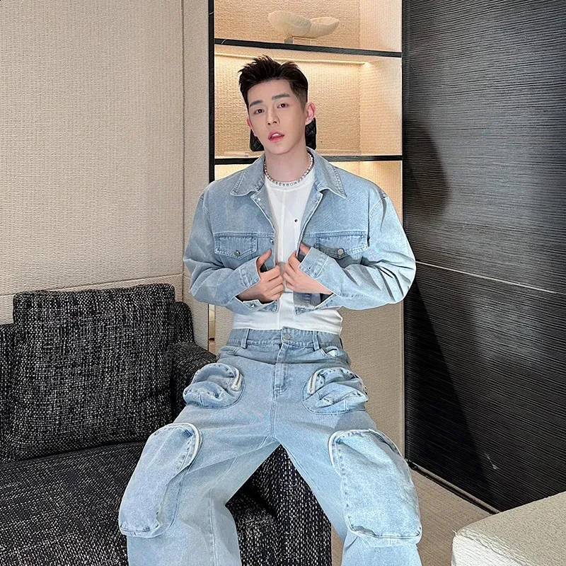 【そわそわバケツ様】【JIMWAG】denim setup jacket そわそわバケツ様】【JIMWAG】denim setup jacket - メルカリ